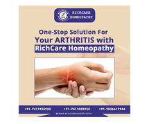 Arthritis Homeopathy Treatments in Bangalore -Rich Care