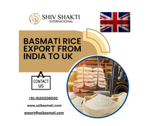 Basmati Rice Export from India to UK