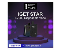 Buy Iget Star L7000 Disposable Vape Online in India