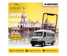 Jaipur To Ayodhya Tempo Traveller