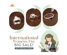 Buy Your Women's Jewelry Collection for International Women's Day
