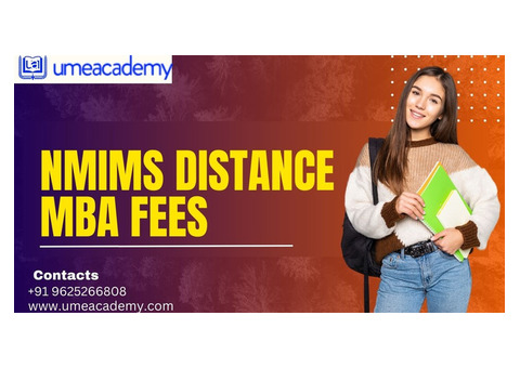 NMIMS Distance MBA Fees