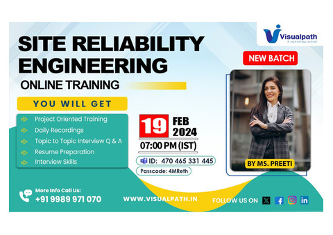 Site Reliability Engineering Online Training New Batch
