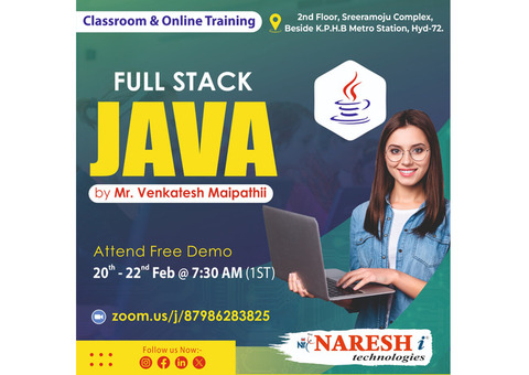 Best Java Training in Hyderabad | #1 Java online Course | KPHB | NareshIT