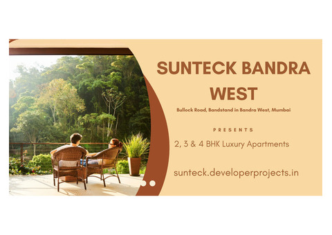 Sunteck Bandstand Bandra West In Mumbai - Surround Yourself With Elegance