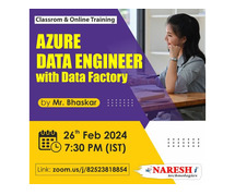 Attend a Free Demo On Azure Data Engineer with Data Factory by Mr. Bhasakar