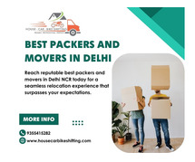 Best Movers and Packers in Delhi NCR in India