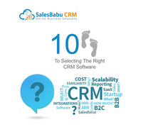 Ten Steps to Selecting the Right CRM Software