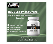 Natural Male Supplement Capsules | Energy Pills for Men