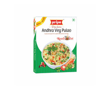 Veg Pulao | Buy Ready To Eat Andhra Veg Pulao Online | Priya Ready To Eat Foods