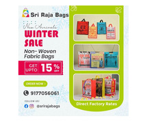 Trendsetting Loop Handle Stitching Bags Suppliers || from direct to factory rates || Sri Raja Bags