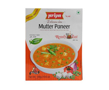 Mutter Paneer | Buy Ready To Eat Mutter Paneer Online | Ready To Eat foods | Priya Foods