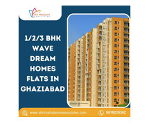 1/2/3 BHK Wave Dream Homes Flats in Ghaziabad