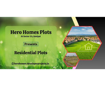 Hero Homes Plots Sector 33 - Space For Healthy Living