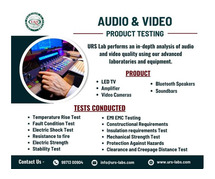 What role do Audio Video Testing Labs play in product development?