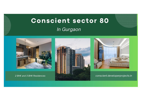 Conscient Sector 80 Gurgaon | Celebrate The Feel Of Your House