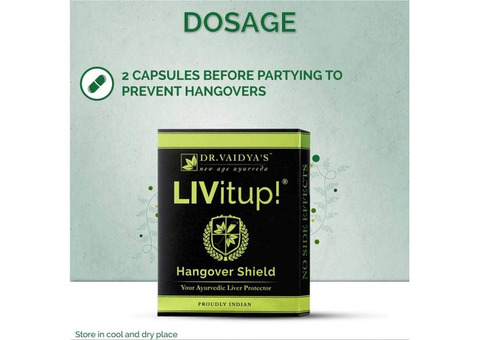 Dr Vaidyas LIVitup Capsules (pack of 10)