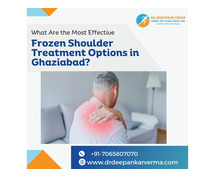 Best Frozen Shoulder Treatment In Delhi NCR | Dr. Deepankar