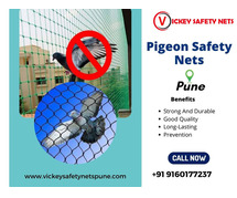 Protect Your Premises with Vickey Safety Nets - Pigeon Safety Nets in Pune