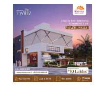 Bachupally Flats for Sale | The Twinz by Risinia