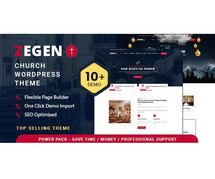 Popular & Top Selling Church WordPress Theme 2024