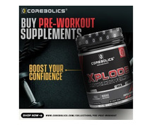 Elevate Your Workout with Corebolics: Buy Pre-Workout Supplements