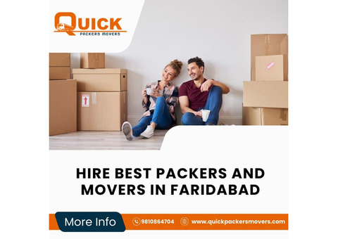 Hire Best Packers and Movers in Faridabad