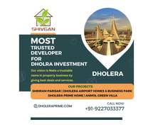 MOST TRUSTED DEVELOPER FOR DHOLERA INVESTMENT