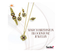 March Birthstone Bloodstone Jewelry - Stunning Selection Available