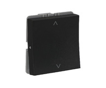 Havells REO Elegant Bold 6 AX 2-Way Mega Switch - Soot Black | Havells Switches