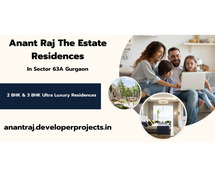 Anant Raj The Estate Residences Sector 63A Gurgaon - Let Your Dream Come True With Our Luxury Items