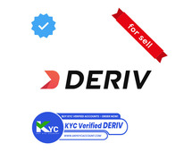 Buy 100% KYC verified deriv.account 99.00$ – 149.00$