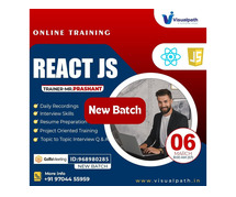 React Js Online Training New Batch