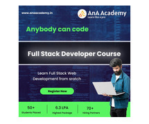 Full stack developer course in madurai - AnA Academy