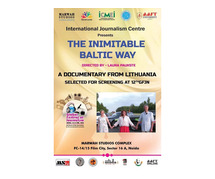 Award of Distinction for Film ” The Inimitable Baltic Way” from Lithuania