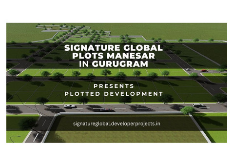 Signature Global Plots Manesar In Gurugram | Masters of Quality
