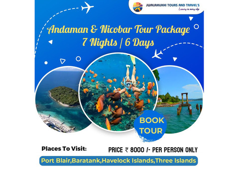 Book Now Andaman & Nicobar Tour Packages with Best Price
