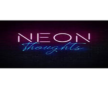Neon Art & Visiting Cards: A Radiant Fusion