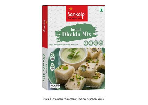 Buy Instant ready to eat Dhokla Mix Online - Sankalp Food