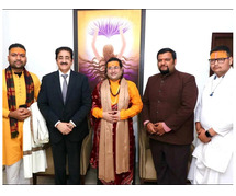 Spiritual Leader Bhagwat Deshmukh Vashith Ji Maharaj Visits International Headquarters of WPDRF