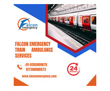 Hire Falcon Emergency Train Ambulance Service in Bhopal with Hi-tech Medical Equipment