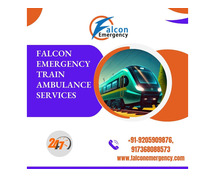 Gain Falcon Emergency Train Ambulance Service in Allahabad with Instant Patient Transfer