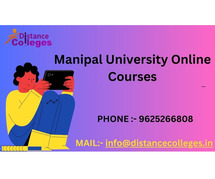 Manipal University Online Courses