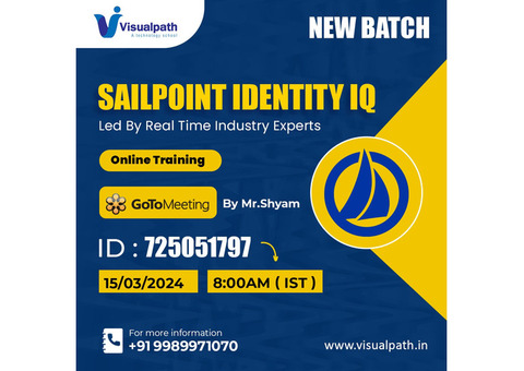 Sailpoint Identity IQ Online New Batch