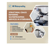 Structural Crack Repairing Waterproofing Services in Hyderabad