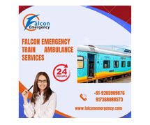Choose Hi-tech ICU Setup by Falcon Emergency Train Ambulance Services in Varanasi