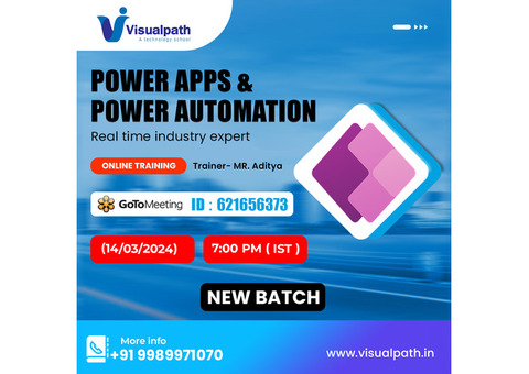 Power Apps & Power Automation Online Training New Batch