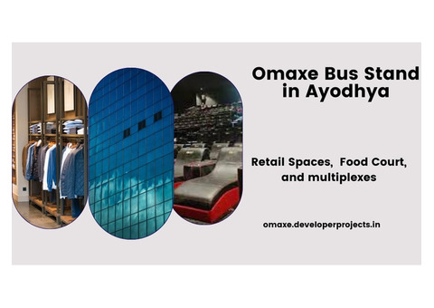 Omaxe Bus Stand in Ayodhya | Experience elegance