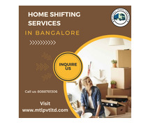 Get Home Shifting Services in Bangalore