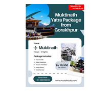 Gorakhpur to Muktinath Tour, Muktinath Tour from Gorakhpur